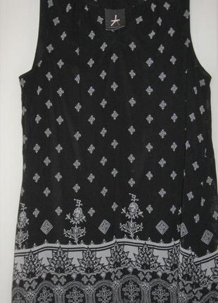 Платье туника с принтом
