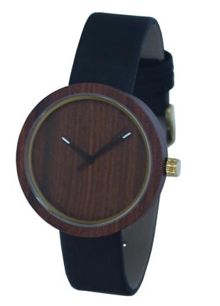 Часы женские наручные деревянные1 фото