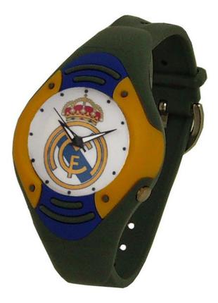 Дитячий наручний годинник для підлітків фк реал мадрид, білий циферблат.