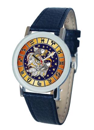 Часы женские наручные со знаком зодиака рыбы