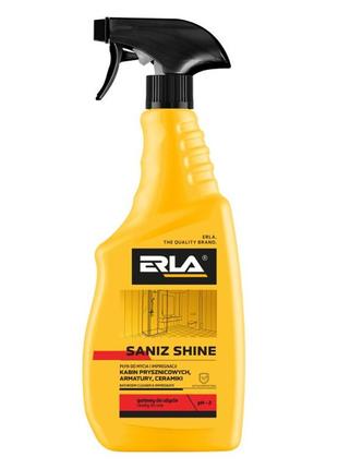 Очисник для ванних кімнат erla saniz shine 750 мл — (r3001)