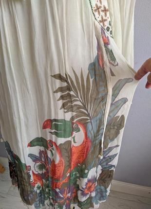 Ексклюзивна сукня із натурального шовку, ручна робота.5 фото