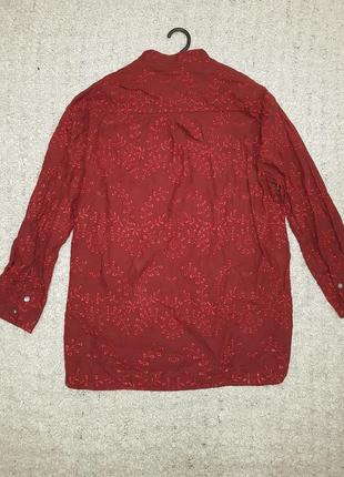Сорочка блуза кофтинка льняна4 фото