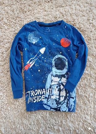 Детский лонгслив, кофточка для мальчика 98-104р lupilu