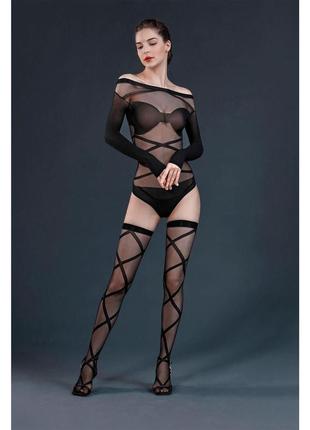 Li.moonlight model 06 black (body + stockings)