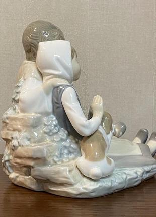 Фарфоровая статуэтка lladro «дружба».5 фото