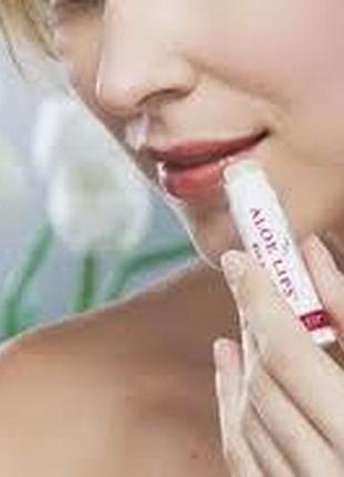 Гігієнічна помада алое ліпс/aloe lips hygienic lipstick6 фото