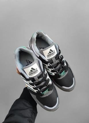 Кроссовки мужские adidas eqt equipment серые / зеленые, адидас эквипмент, екьют, ект, беговые3 фото