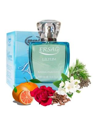 Женский парфюм лилия ersag 100ml