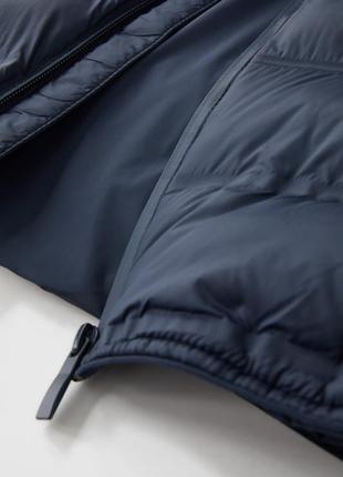 Демісезонна куртка для хлопчика zara іспанія розмір 122, 128, 134, 140 темно-синя4 фото