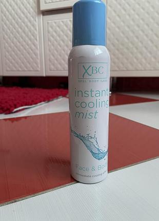 Охлаждающий спрей мист для кожи лица и тела xbc англия