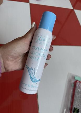 Охлаждающий спрей мист для кожи лица и тела xbc англия