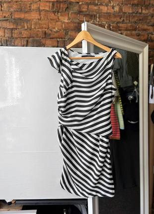 Atos lombardini women’s made in italy premium striped dress женский, премиальное платье