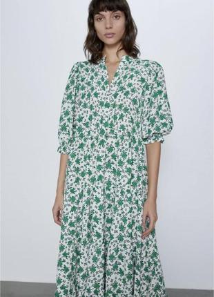 Сукня міді zara
