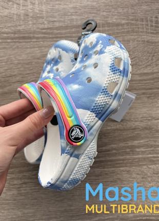 Крокси дитячі класичні 27-28 розмір, crocs classic printed clog
