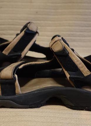 Отличные открытые кожаные сандалии teva terra luxe universal driftwood sport sandals 43 р.7 фото
