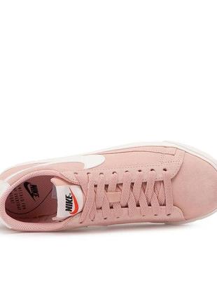 Стильные замшевые женские кроссовки nike blazer low, оригинал2 фото