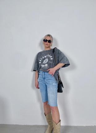 Шорты джинсовые велосипедки sale