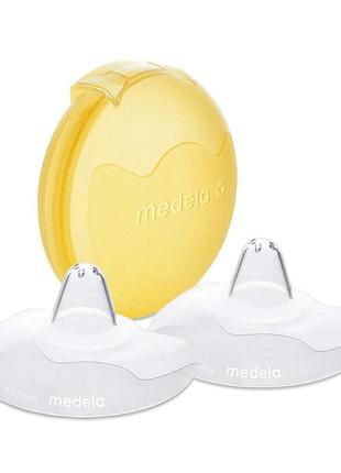 Защитная накладка на сосок medela contact nipple shield m 20mm (2 шт)