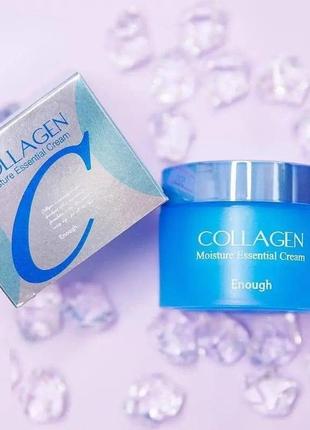 Увлажняющий крем для лица с коллагеном enough collagen moisture essential cream1 фото