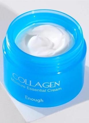 Увлажняющий крем для лица с коллагеном enough collagen moisture essential cream3 фото