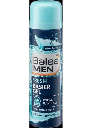 Balea men fresh rasier gel мужской гель для бритья освежающий 200 мл