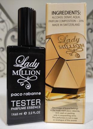 Жіночі в стилі paco rabanne lady million (пако рабанн леді мільйон) 65 мл