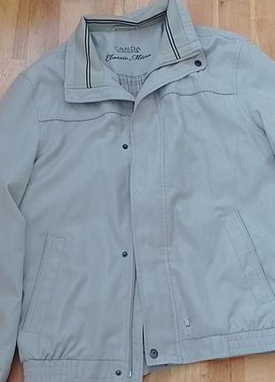 Осенняя мужская куртка canda c&amp;a classic micra размер 48 новая