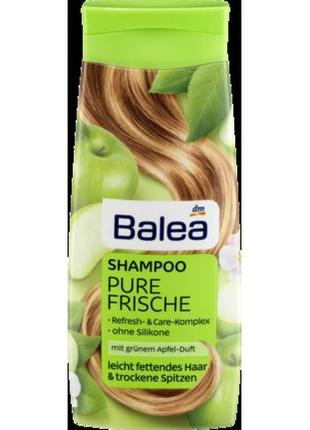 Шампунь для нормального і схильного до жирності волосся balea shampoo pure frische, 300 ml1 фото