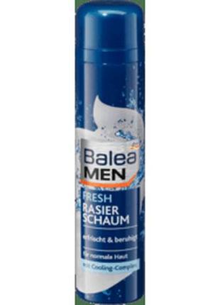 Balea men rasierschaum fresh мужская пена для бритья свежесть 300 мл1 фото