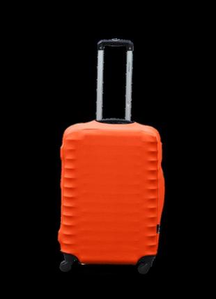 Чехол для чемодана coverbag из дайвинга m (оранж)