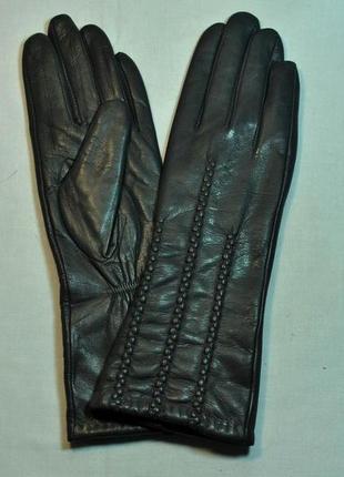 Перчатки pittards 502 женские кожаные удлиненные
