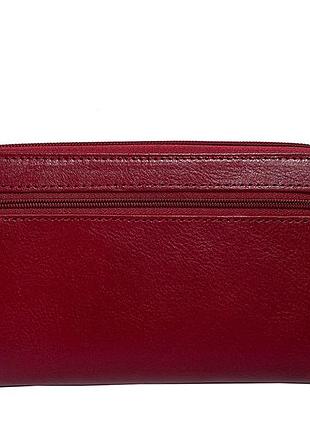Портмоне кожаное italico 2991 rosso красный tony perotti6 фото