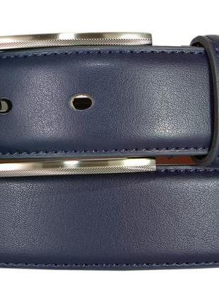 Ремень брючный кожаный с классической пряжкой 110-130 см 35211 фото