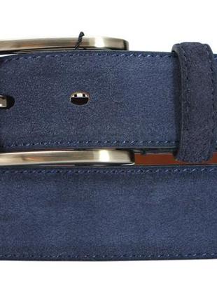 Ремень брючный кожаный с классической пряжкой 110-130 см 35161 фото