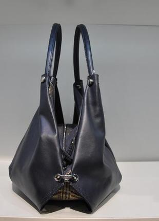 Модная кожаная женская сумка 0099-07562 фото