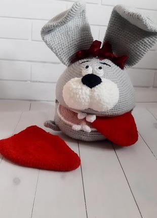 Логопедичная игрушка, заяц