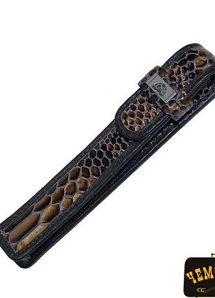 Футляр для ручки шкіряний fashion 2572-1 moro коричневий tony perotti