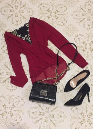 Блуза на запах