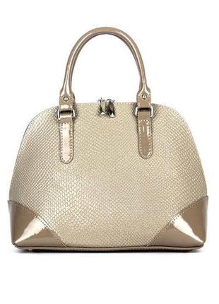 Сумка жіноча ігуана таупе 1170-4