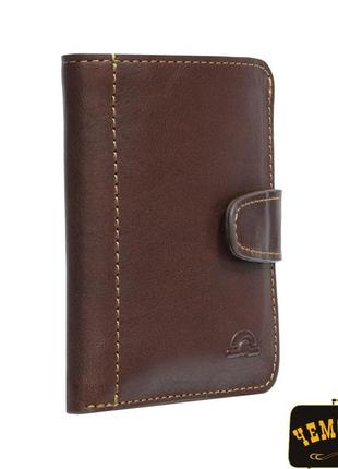 Портмоне шкіряне nevada 3796+rfid moro коричневий tony perotti