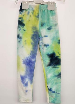 Дитячі / підліткові велюрові лосіни для дівчаток 2