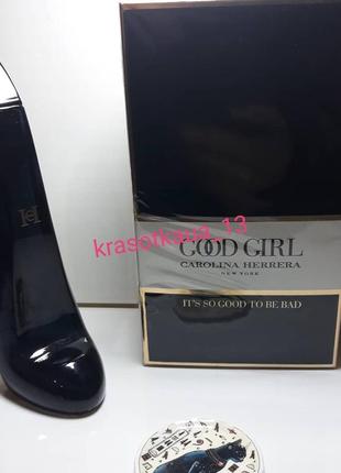 Carolina herrera good girl(чорна туфелька)