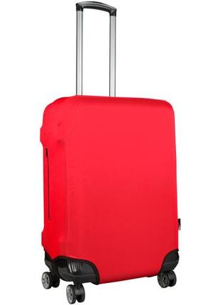 Чехол для чемодана coverbag  из дайвинга l0201r;0910 красный