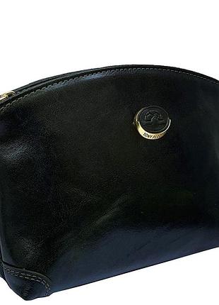 Косметичка шкіряна topkapi 3408 verde зелений tony perotti