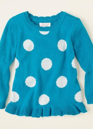 Кофти childrens place сша dotted ruffle вік 2, 3, 4 роки в наявності