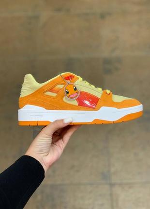 Кроссовки puma x pokémon slipstream lo charmander,оригинал❗️❗️❗️