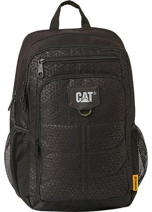 Городской рюкзак cat millennial classic для ноутбука 15" 30л черный рельефный (84184;478)