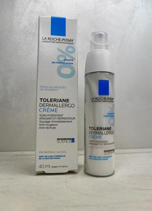 Для склонной к аллергии сухой кожи лица и кожи вокруг глаз la roche posay toleriane dermallergo cream