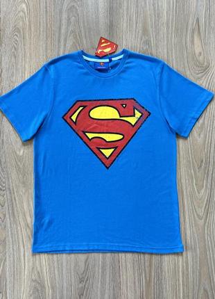 Чоловіча футболка з принтом супермена superman